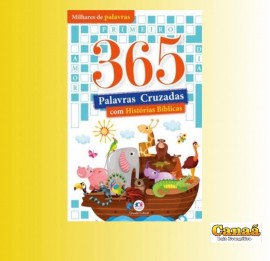 Livro 365 palavras cruzadas com histrias bblicas 