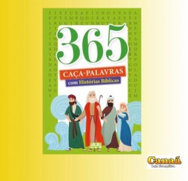 Livro 365 caa palvras com histrias bblicas 