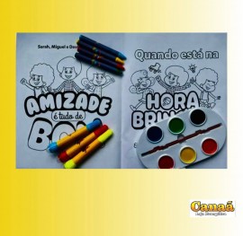 Mega kit infantil para brincar e se divertir, cada