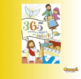 Livro 365 desenhos da Bblia para colorir ( ciranda Cutural ) 