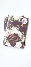  Livro Mensagens de  sabedoria ( capa mulher virtuosa )cada