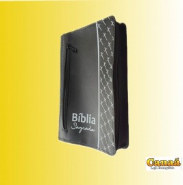 Capa de Bblia para ( Bblias de estudos grande ) com bolso ( cor preta) nmero 13 